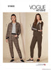 Vogue Pattern V1832 Misses' & Misses' Petite Jacket & Trousers