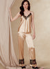 Vogue Pattern V1834 Lingerie & Robe - Misses' & Misses' Petite