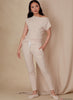 Vogue Pattern V1835 Misses' Tops, Trousers & Slippers