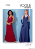 Vogue Pattern V1842 Misses' Special Occasion Dress