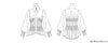 Vogue Pattern V1845 Misses' Shirt