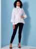 Vogue Pattern V1845 Misses' Shirt