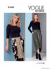 Vogue Pattern V1849 Misses' Skirt