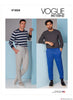 Vogue Pattern V1854 Men's Trousers