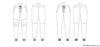 Vogue Pattern V1854 Men's Trousers