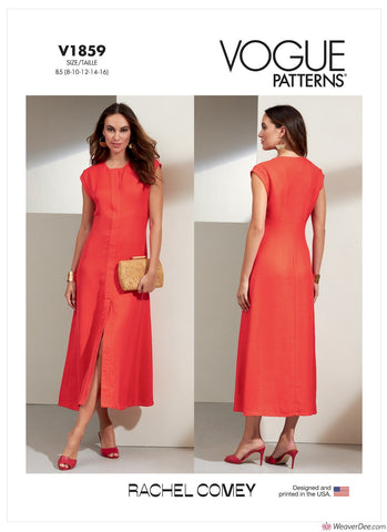 Vogue Pattern V1859 Misses' Dress