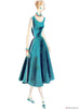 Vogue Pattern V1864 Misses' Wrap Dress - Vintage 1950s