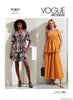 Vogue Pattern V1871 Misses' Tops, Shorts & Skirt