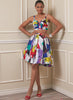 Vogue Pattern V1893 Misses' Top, Shorts & Skirt