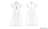Vogue Pattern V1898 Misses' Dress by Badgley Mischka