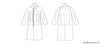 Vogue Pattern V1911 Misses' Coat by Guy Laroche