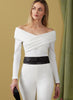 Vogue Pattern V1923 Misses' Off-The-Shoulder Bodysuit