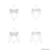 Vogue Pattern V1923 Misses' Off-The-Shoulder Bodysuit