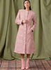 Vogue Pattern V1926 Misses' Coat in 2 Lengths with Collar Variations