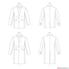 Vogue Pattern V1930 Men's Overcoat