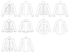 Vogue Pattern V7975 Misses'/Misses' Petite Collarless Jackets