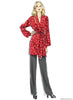 Vogue Pattern V8825 Misses' Bishop Sleeve Tunic, Dress & Trousers