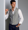 Vogue - V8987 Men's Waistcoat | Average - WeaverDee.com Sewing & Crafts - 2