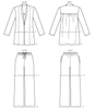 Vogue - V9011 Misses' Jacket, Shorts & Pants | Very Easy - WeaverDee.com Sewing & Crafts - 3