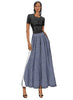 Vogue Pattern V9090 Misses' Pleated Skirt in 3 Lengths