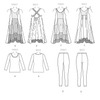 Vogue - V9108 Misses Top, Dress & Leggings - WeaverDee.com Sewing & Crafts - 6