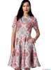 Vogue - V9202 Misses' Dresses with Flared or Straight Skirt Options - WeaverDee.com Sewing & Crafts - 2