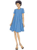 Vogue Pattern V9237 Misses' A-Line, Back Ruffle Dresses