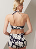 Vogue Pattern V9255 Misses' Lined Halter Bra & Shorts, & Square-Neck Coverup With Pockets