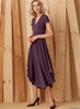 Vogue Pattern V9268 Misses' Knit, V-Neck, Draped Dresses