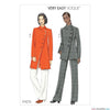 Vogue Pattern V9274 Misses' Asymmetrical Jacket & Pull-On Pants