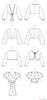 Vogue Pattern V9276 Misses' Shrugs & Capelet