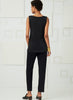 Vogue Pattern V9286 Misses' Top, Straight Skirt & Trousers