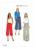 Vogue Pattern V9302 Misses' Trousers