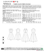 Vogue Pattern V9343 Misses' Dress