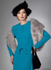 Vogue Pattern V9346 Misses' Vintage 1940s Dress