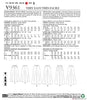 Vogue Pattern V9361 Misses' / Misses' Petite Trousers