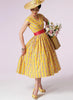 Vogue Pattern V8789 Vintage 1950s Full-Skirt Dresses & Cummerbund (Misses'/Misses' Petite)