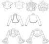 Vogue Pattern V8957 Misses' Boleros in 4 Styles