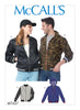 McCall's Pattern M7637 Misses' & Men's Bomber Jackets