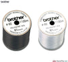 Brother - Brother Bobbin Thread 1100m (Grey Top Reel) - WeaverDee.com Sewing & Crafts - 1