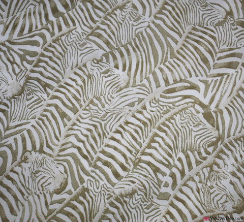 Zebra Chiffon Fabric