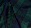 WeaverDee - Polyviscose Tartan Fabric / Blackwatch - WeaverDee.com Sewing & Crafts - 3