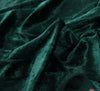 WeaverDee - Crushed Velvet Fabric - Bottle Green - WeaverDee.com Sewing & Crafts - 6