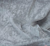 WeaverDee - Crushed Velvet Fabric - Silver - WeaverDee.com Sewing & Crafts - 7