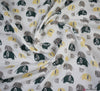 Double Gauze Cotton Fabric - Elephant