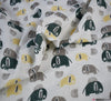 Double Gauze Cotton Fabric - Elephant