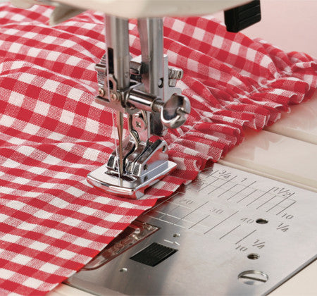 Janome - Janome Gathering Foot - WeaverDee.com Sewing & Crafts