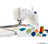 Janome M200QDC Sewing Machine with Bonus Sew-Table & Extra Presser Foot Set