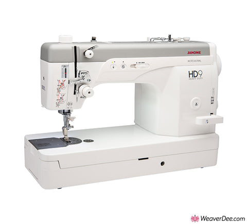 Janome HD9 V2 Portable, Industrial Sewing Machine Now with Large Sew-Table and Extra Presser Feet worth £150