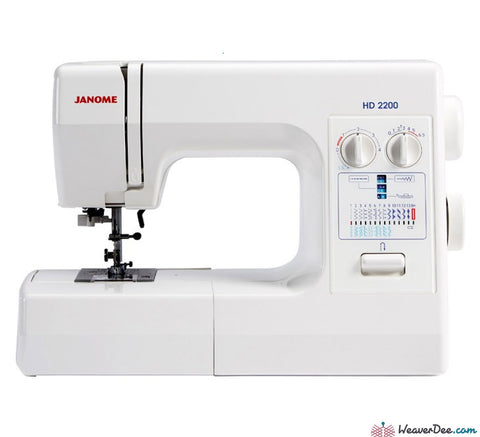 Janome - Janome HD2200 Sewing Machine - WeaverDee.com Sewing & Crafts - 1